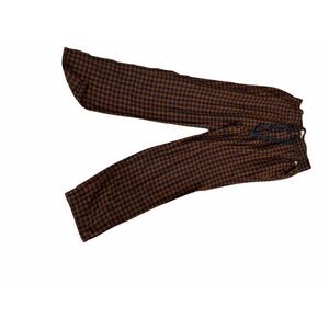 Ugg Women's Size Medium Orange Blue Striped Lounge Casual Sleep Pants